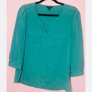 Banana Republic Green Blouse M